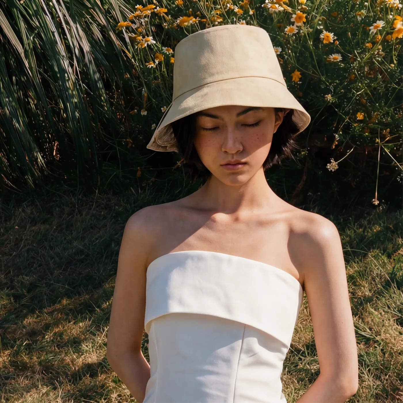 AB Side — Coarse Linen Soufflé